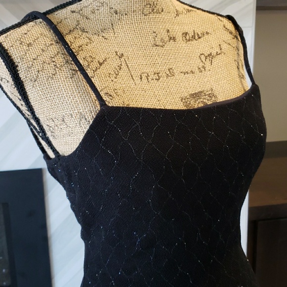 Jodi Kristopher dress gown black evening prom special occasion Size Small - Picture 2 of 5